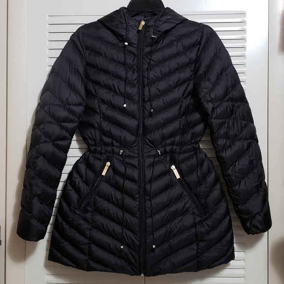 NWT Gallery Hooded Packable Down Puffer Jacket - Picture 1 of 10